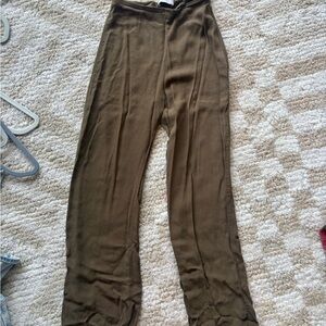 Flynn Skye Olive Straight Leg Pants